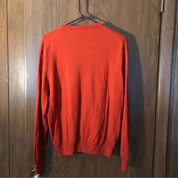 Jos A Bank Men’s 100% Italian Merino Wool Sweater V-Neck Pullover - Picture 6 of 6